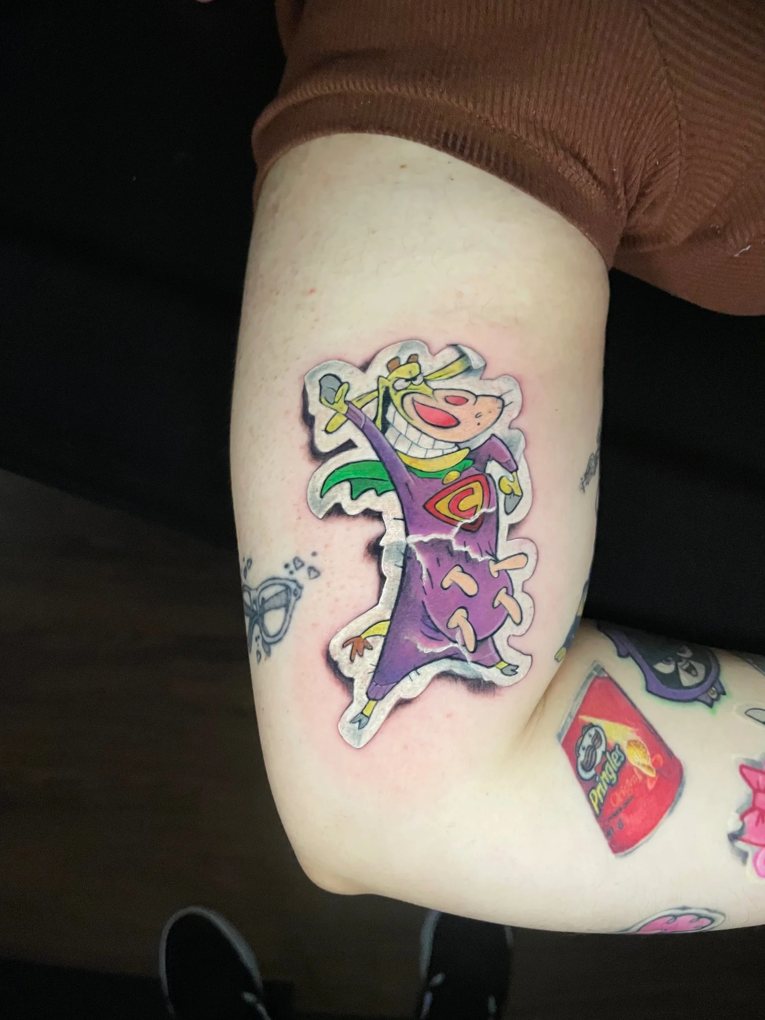 New School tattoo