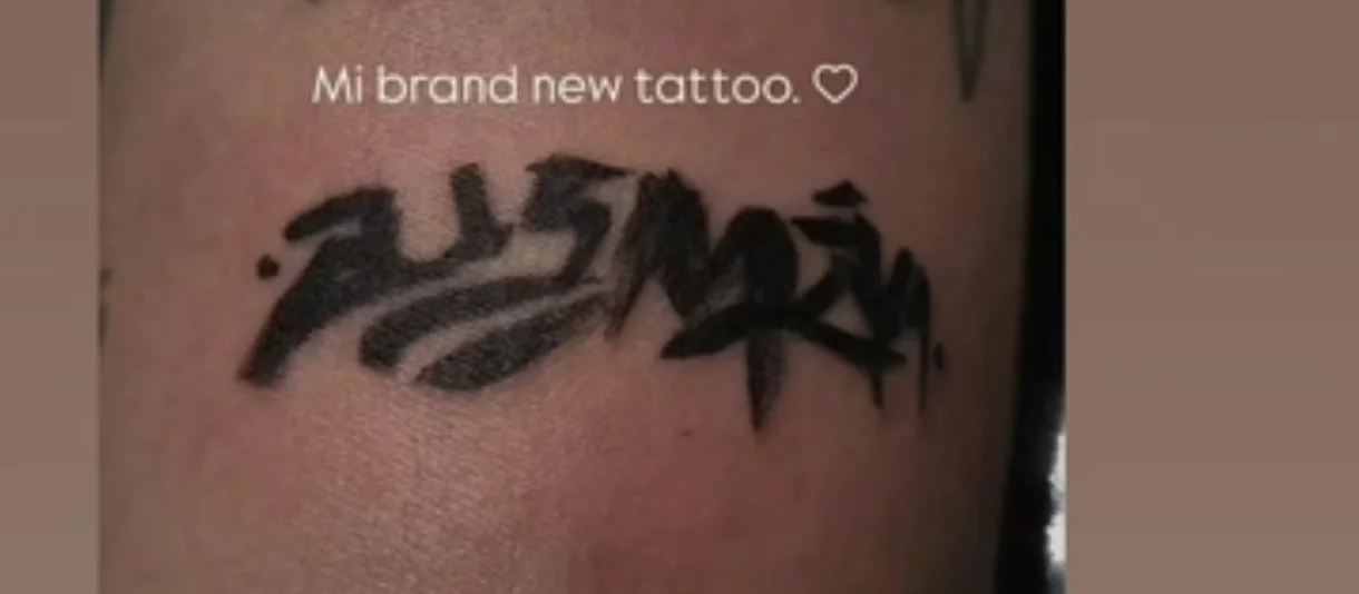 Calligraphy tattoo