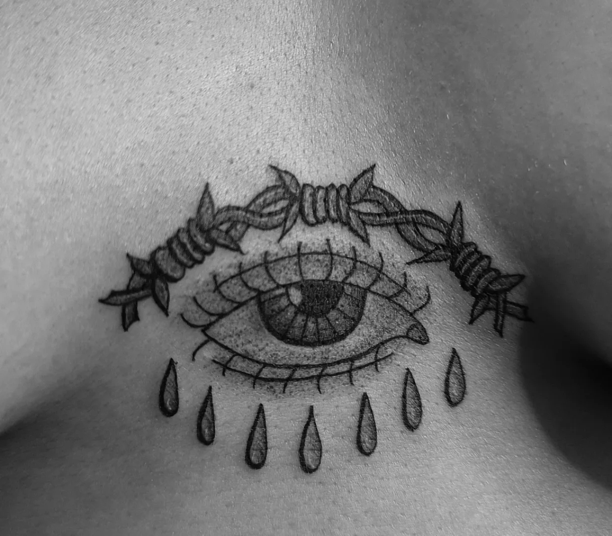 Blackwork tattoo