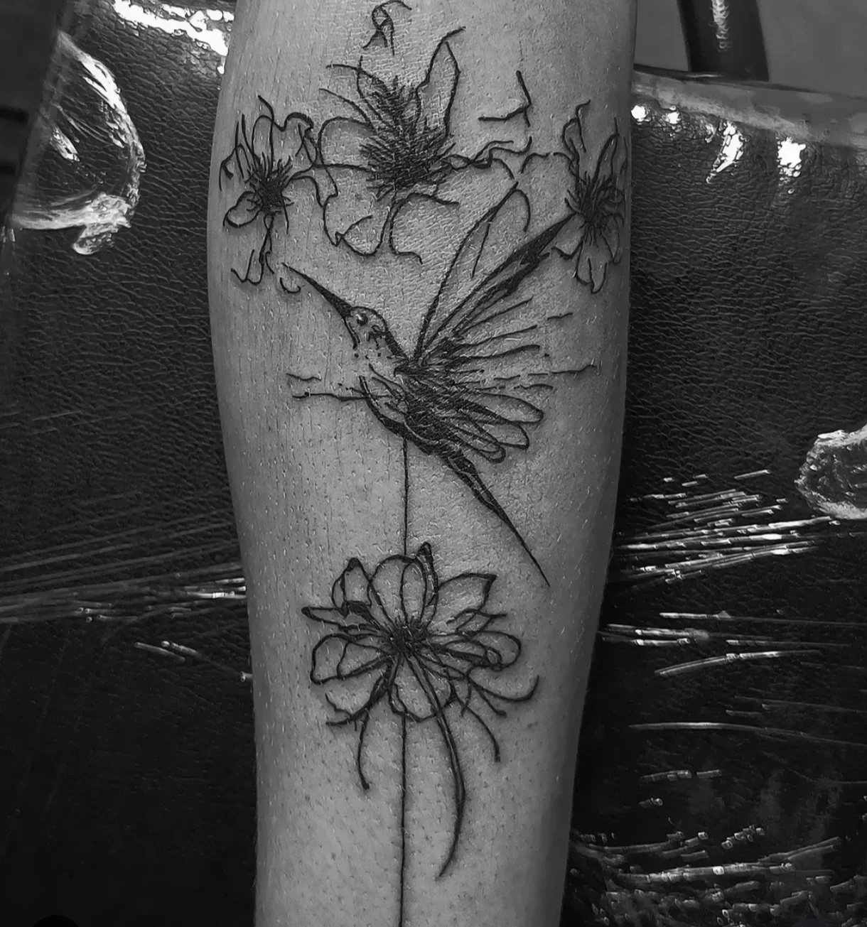 Fine Line tattoo