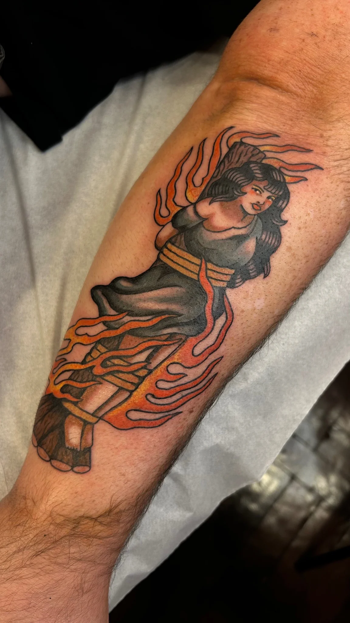 American Traditional tattoo