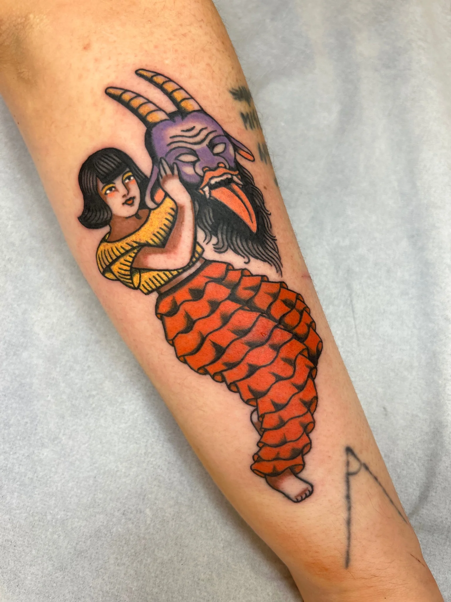 American Traditional tattoo