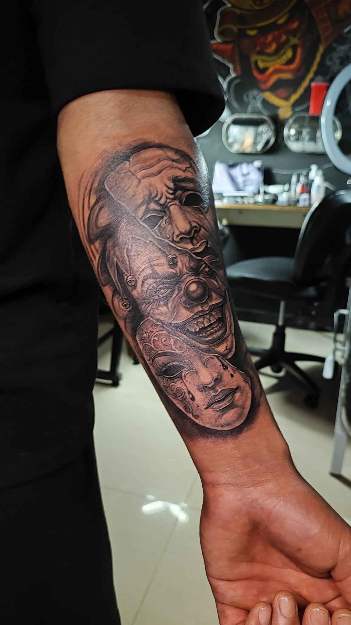 Black & Grey Realism tattoo by elias fernandez