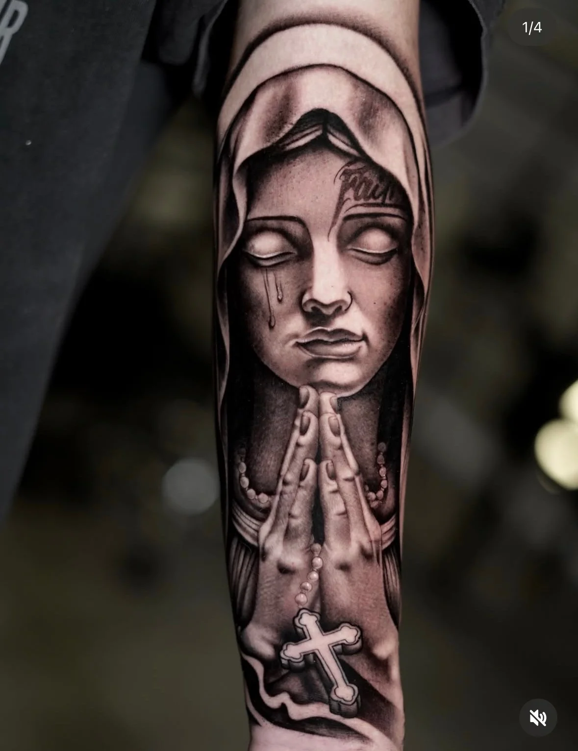 Black & Grey Realism tattoo by kzhwriter