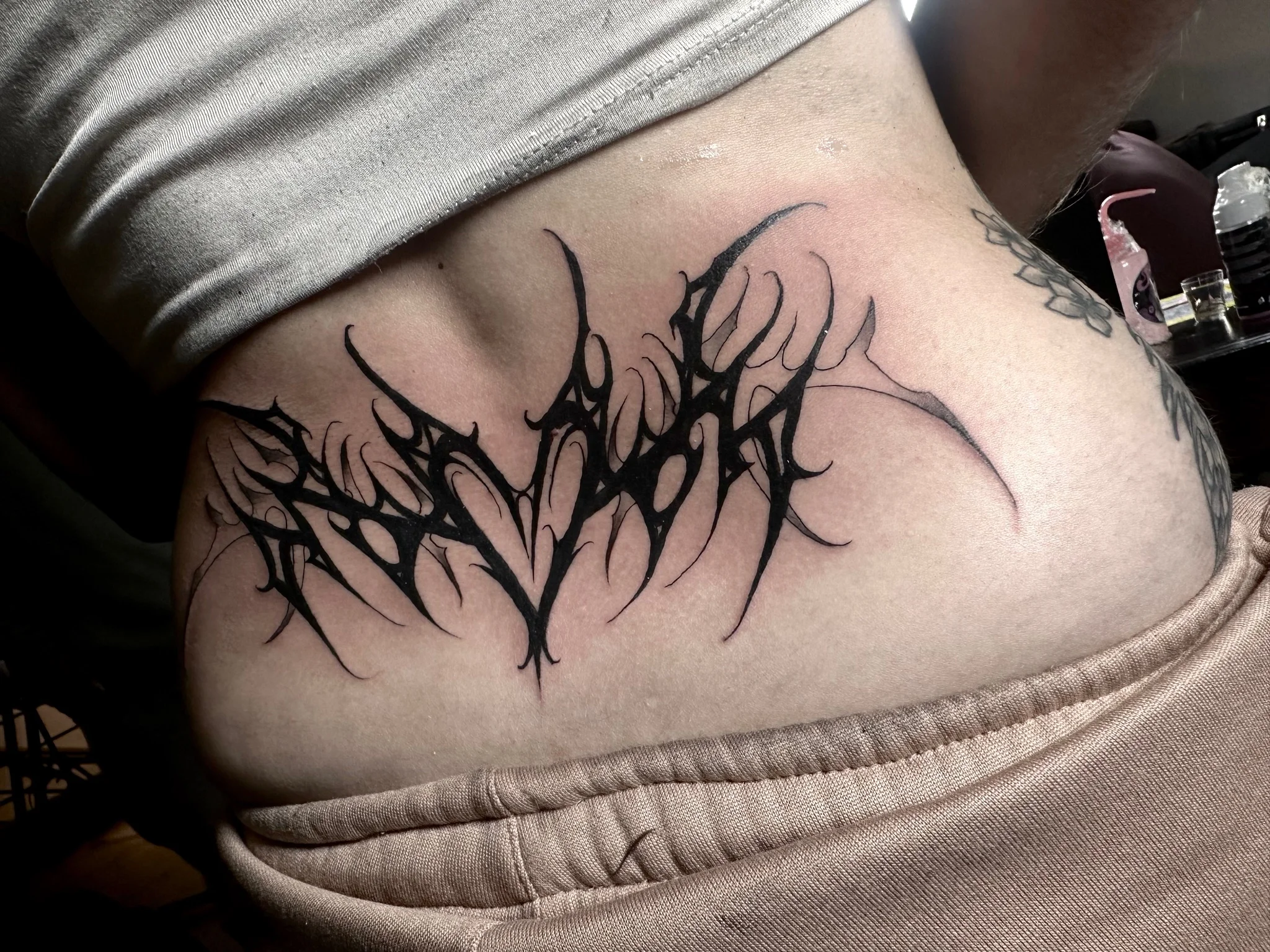 Lettering tattoo by kzhwriter