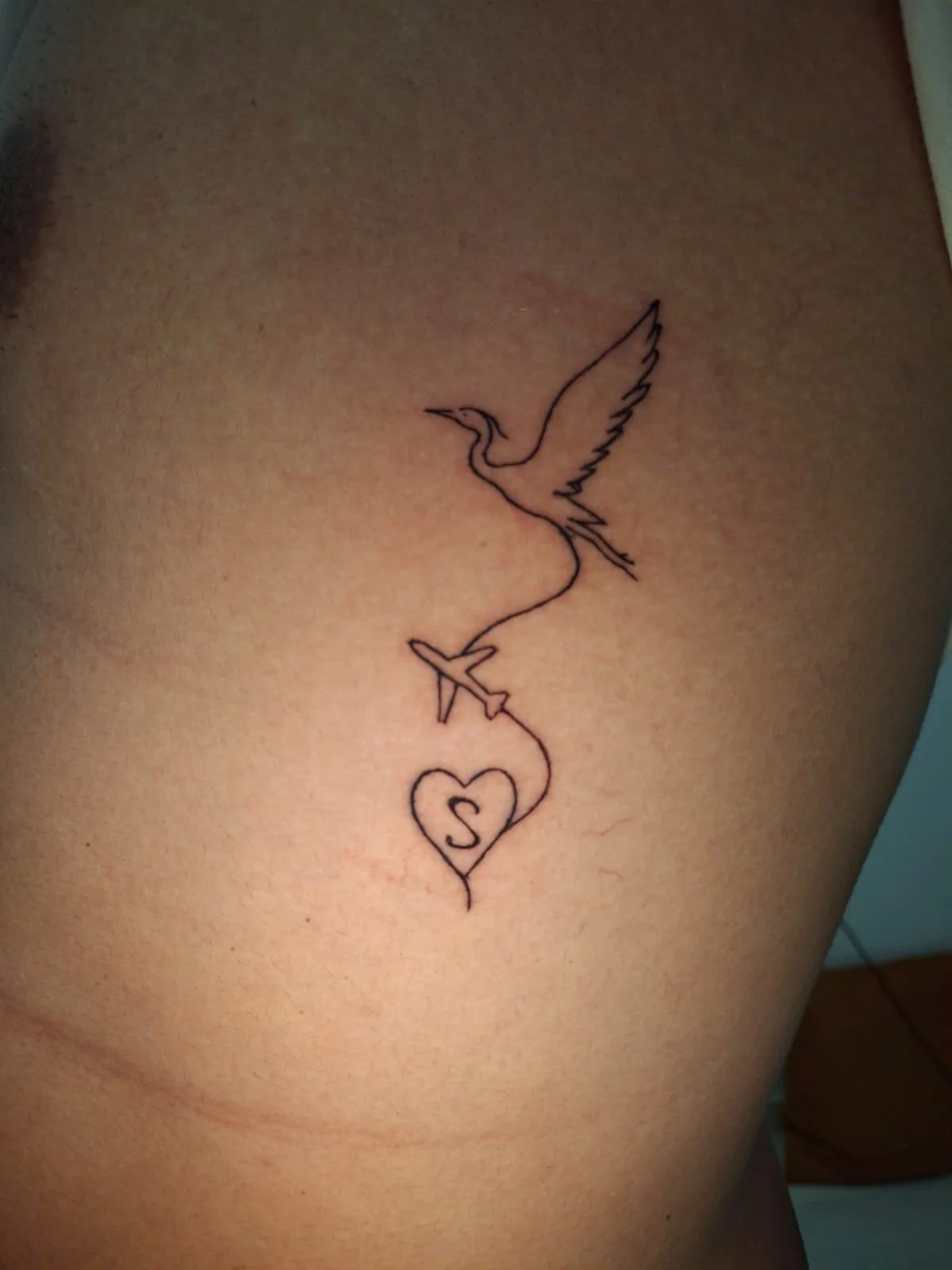 Fine Line tattoo by rojo