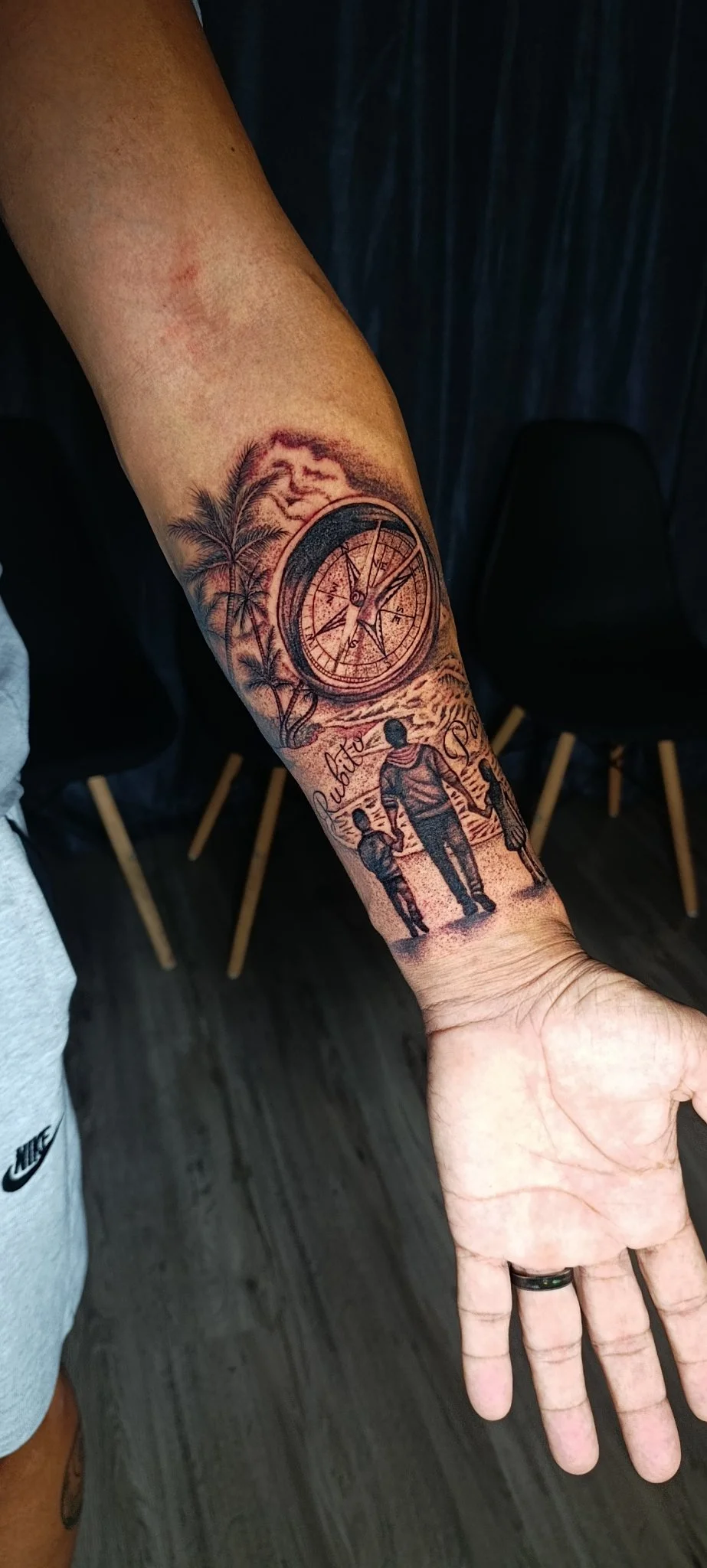 Black & Grey Realism tattoo
