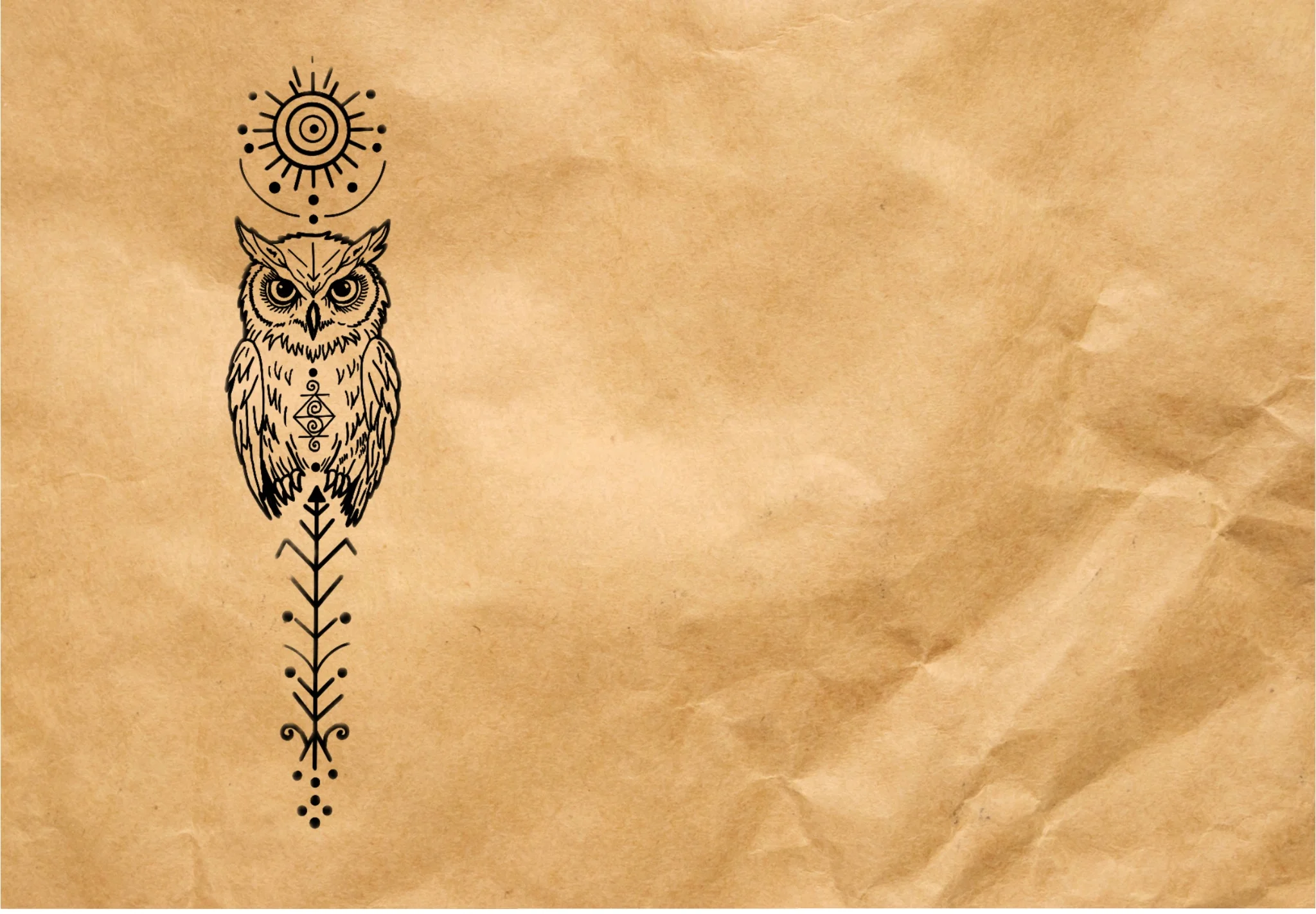 Illustrative tattoo