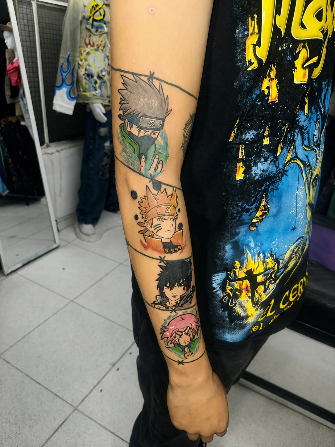 Anime / Manga tattoo