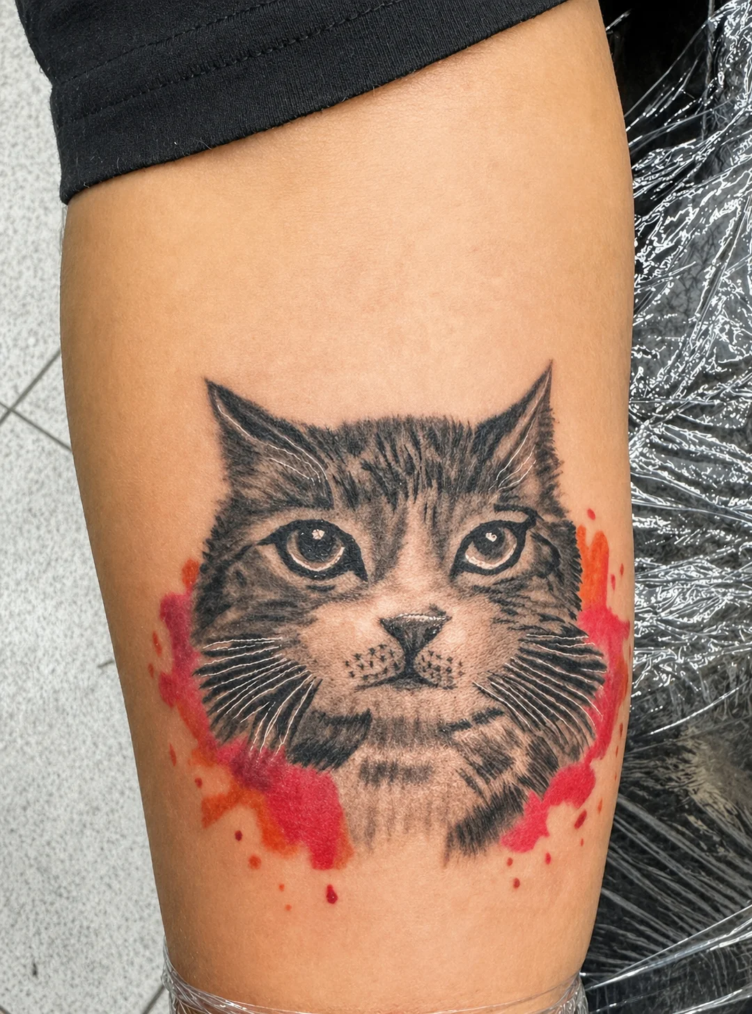 Black & Grey Realism tattoo