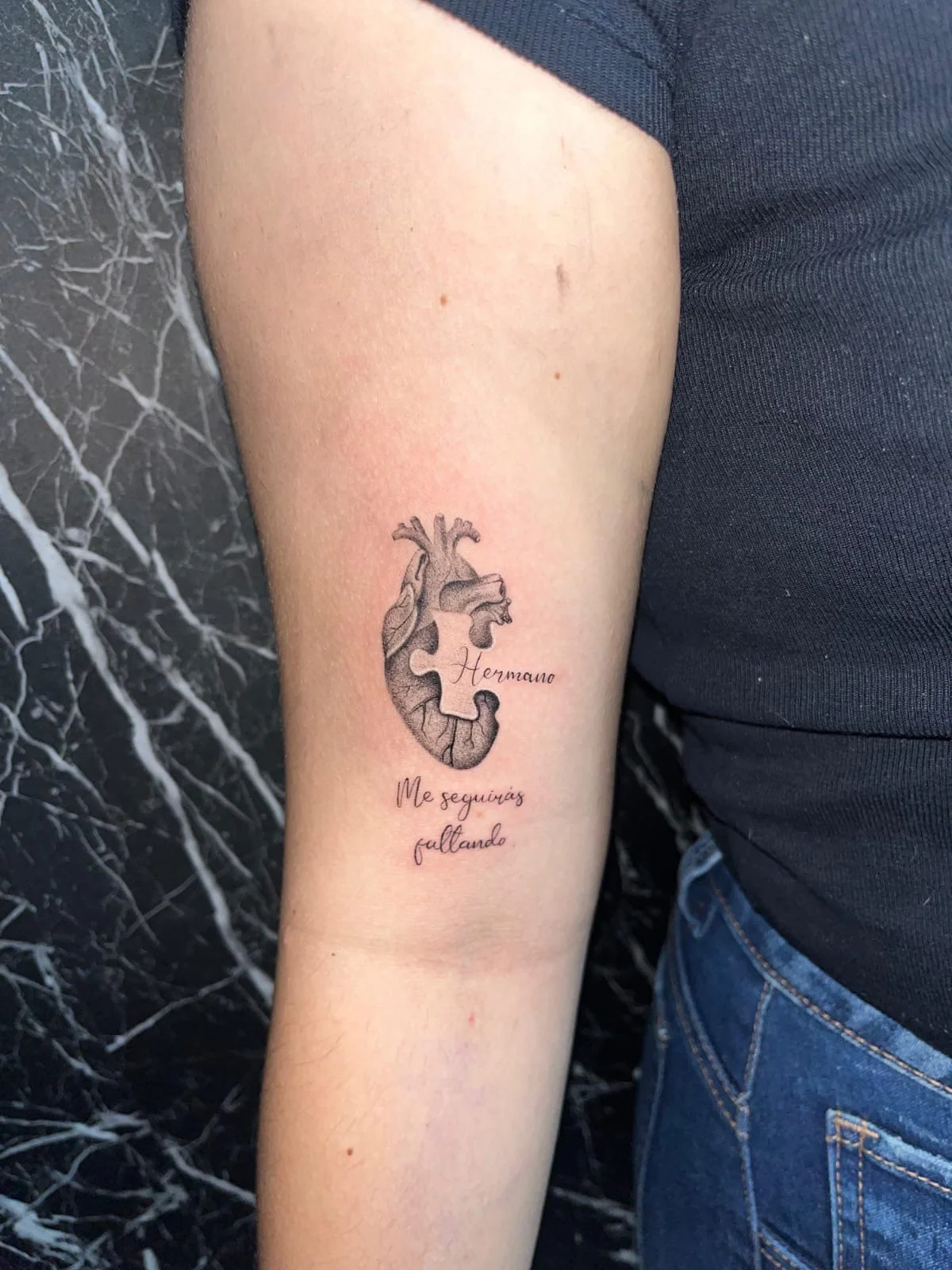 Fine Line tattoo