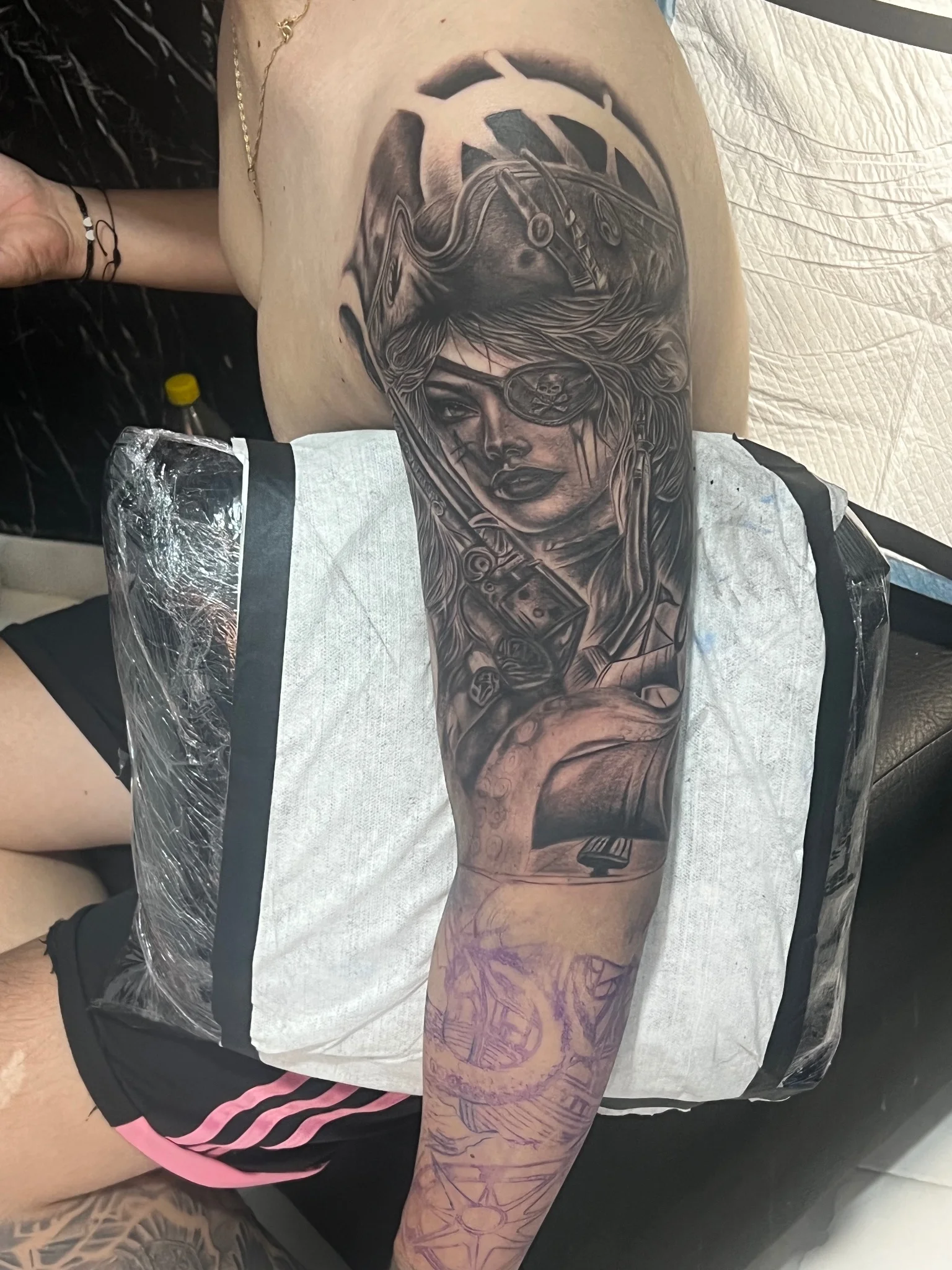 Black & Grey Realism tattoo