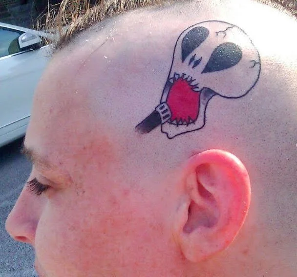 New School tattoo