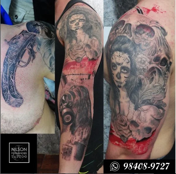 Black & Grey Realism tattoo