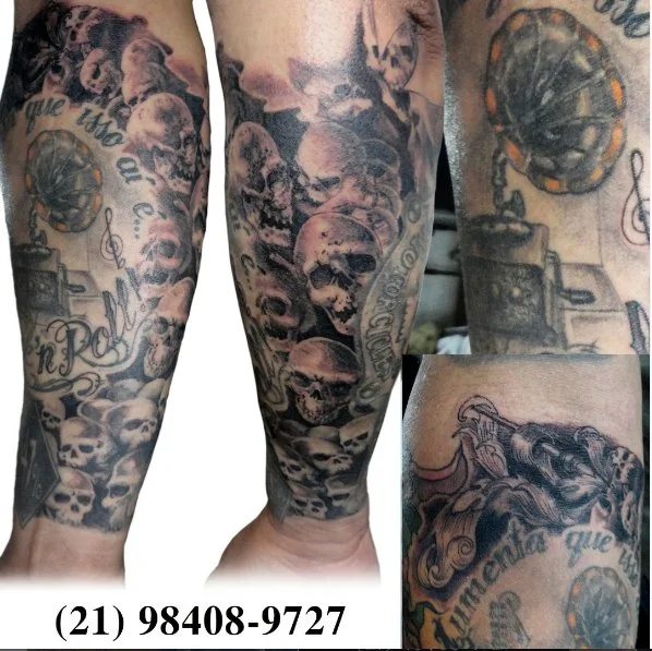 Black & Grey tattoo