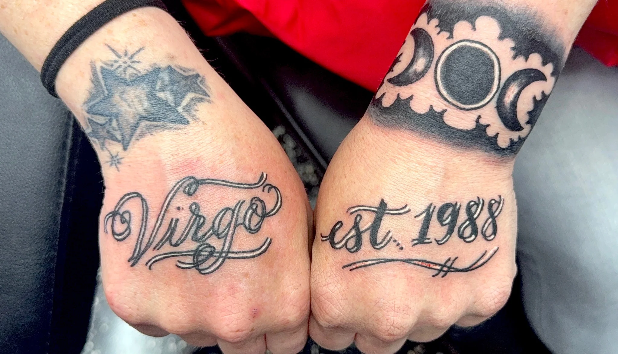 Font on Hand stylized