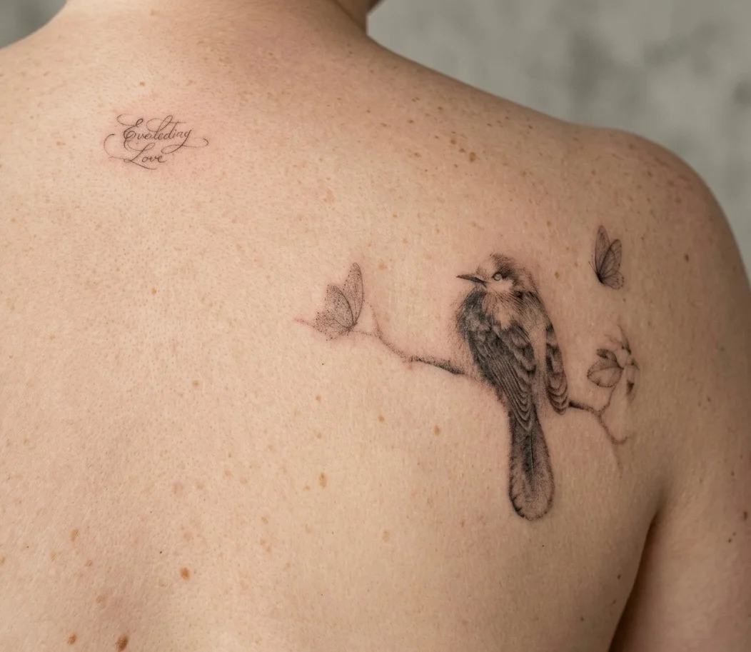 Fine Line tattoo