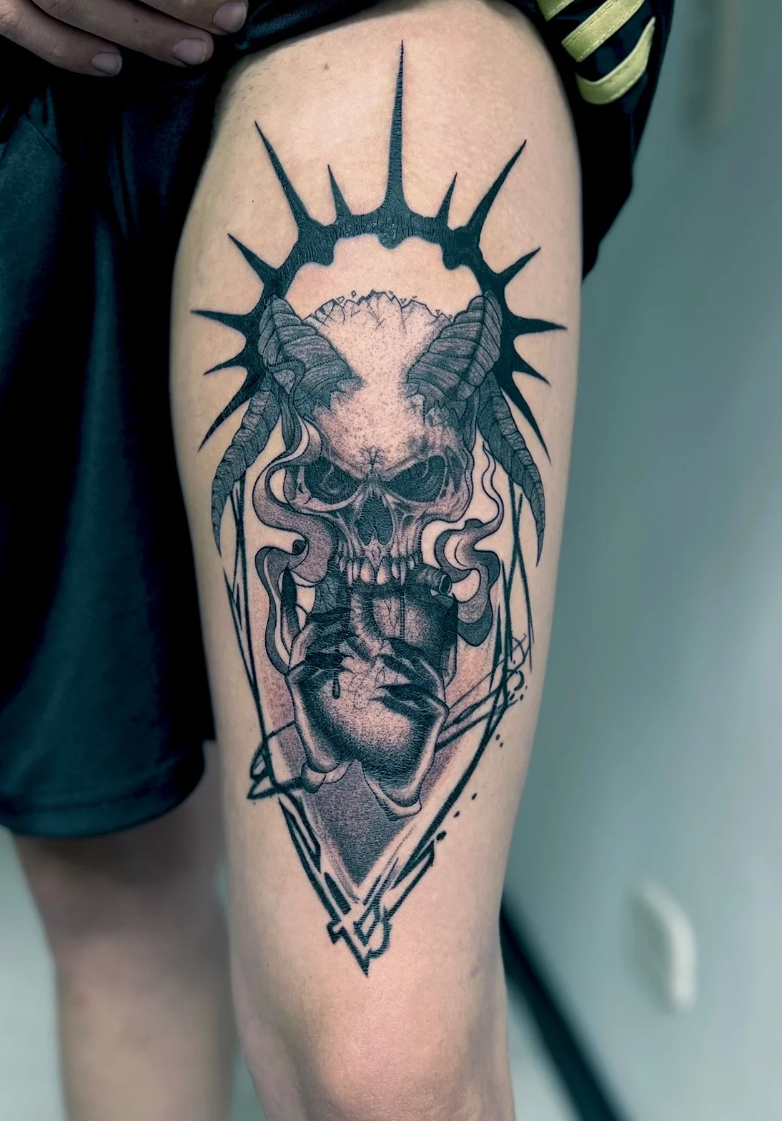 Black & Grey tattoo