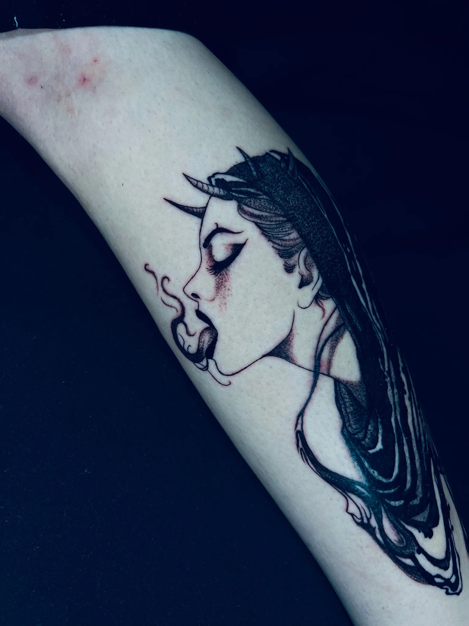 Illustrative tattoo