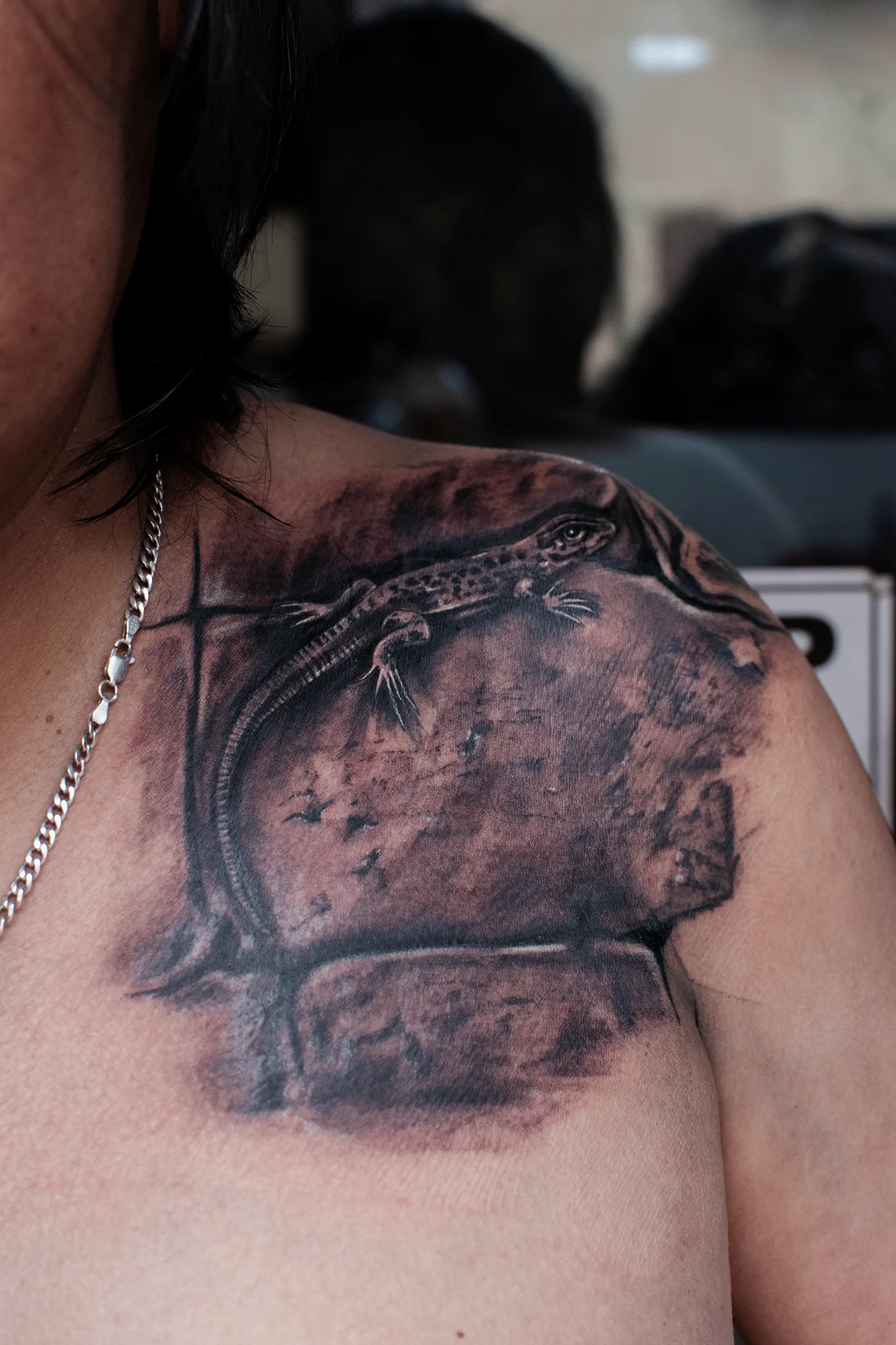 Black & Grey Realism tattoo