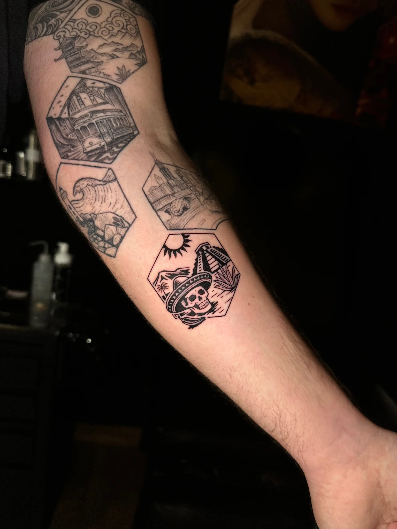 Black & Grey tattoo