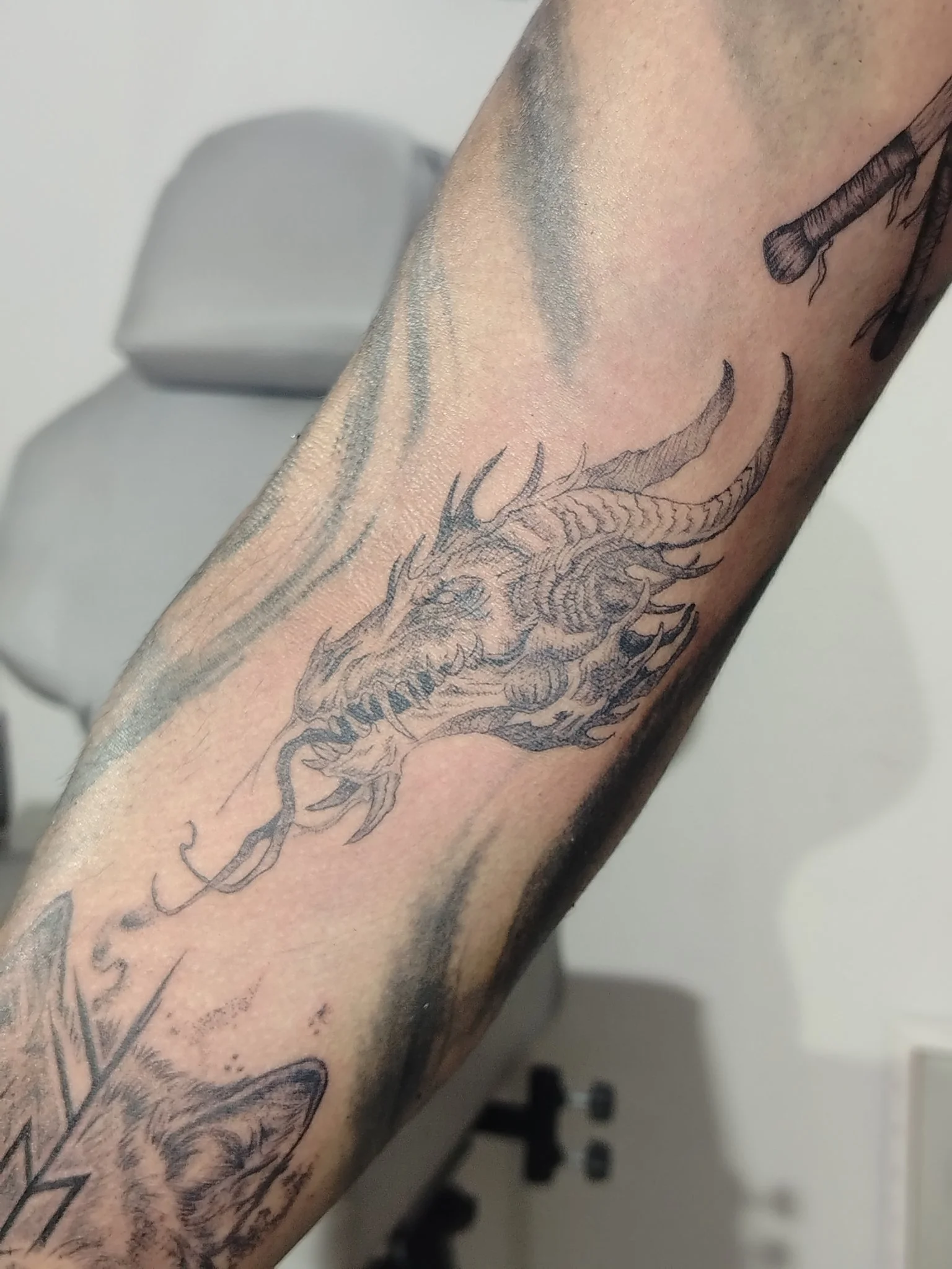 Fine Line tattoo