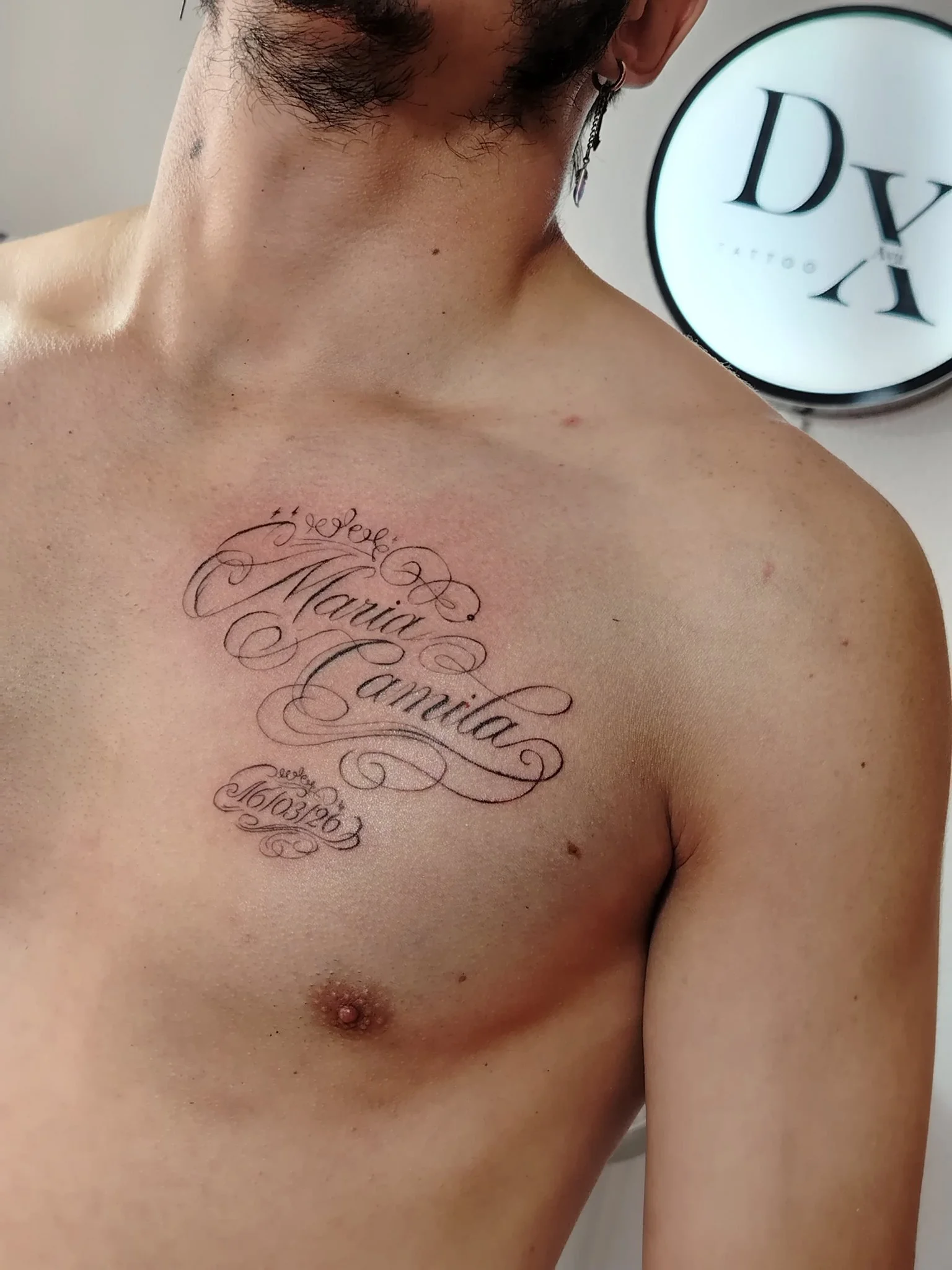 Calligraphy tattoo