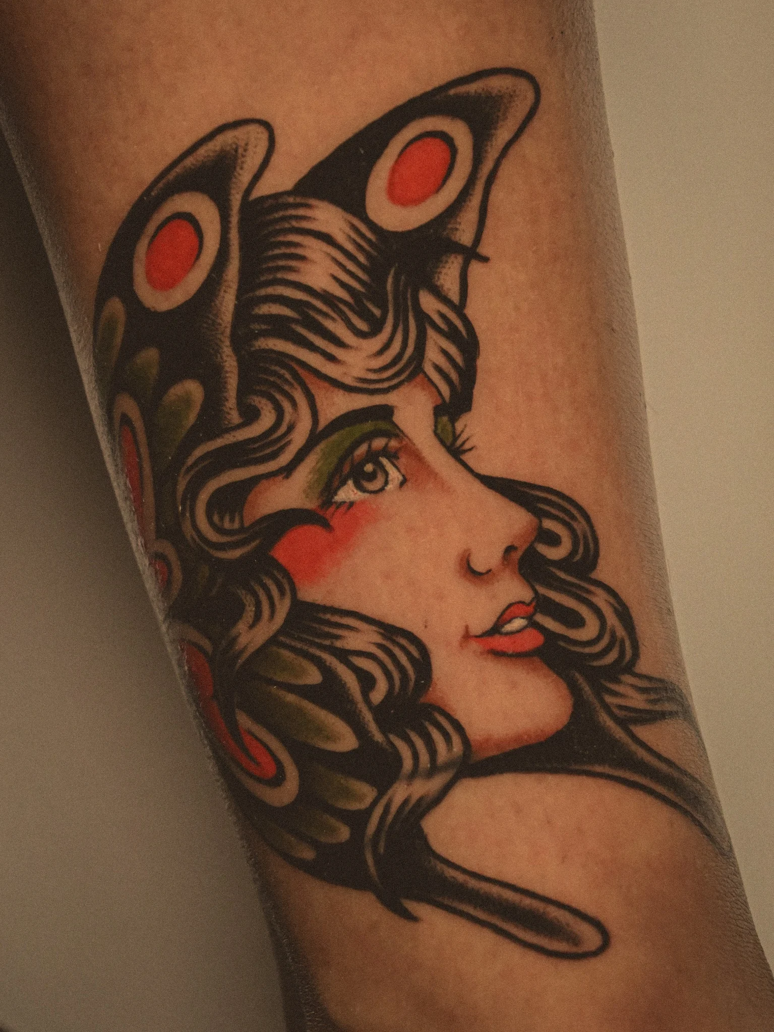 American Traditional tattoo by Senior Luna