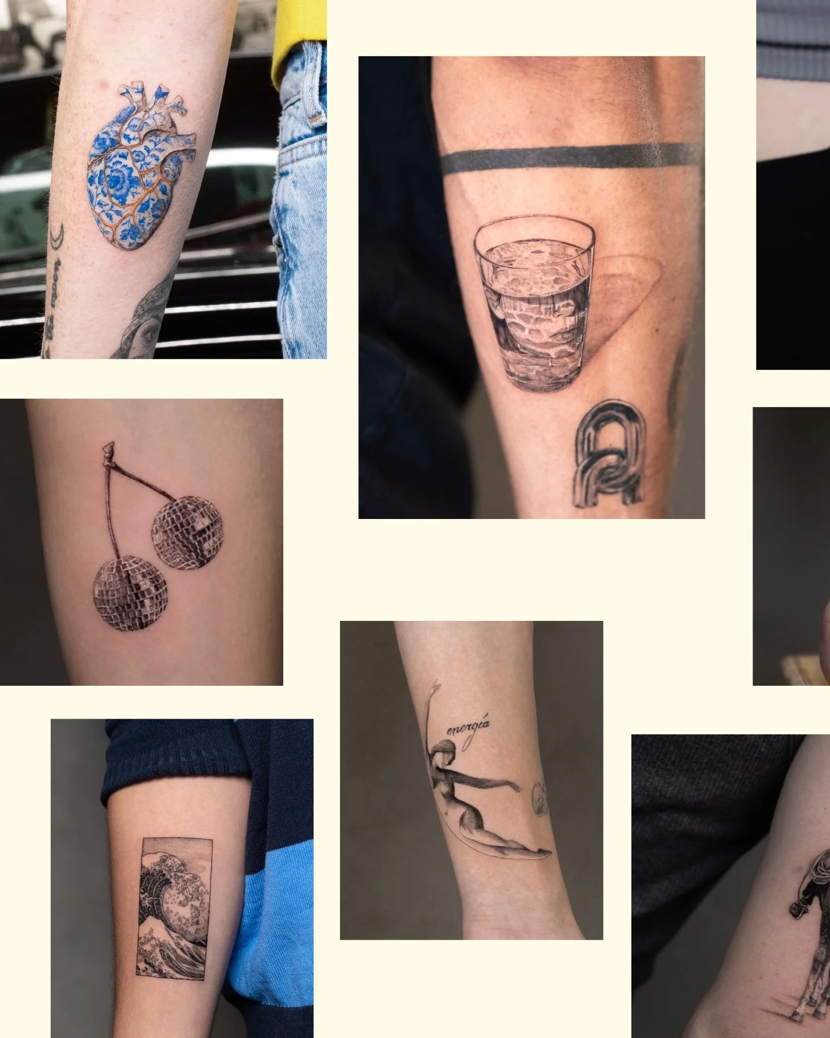 Patchwork tattoo