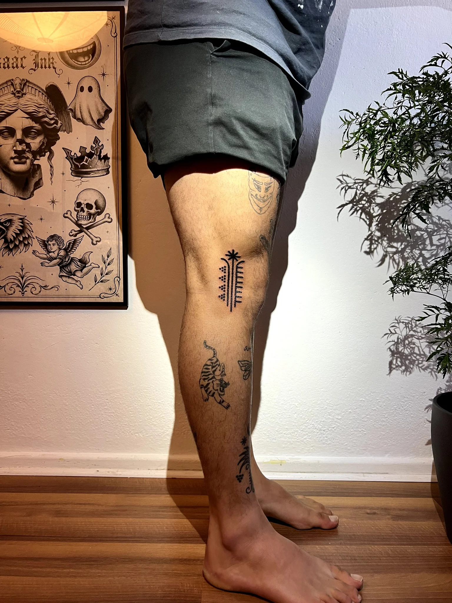 Handpoke tattoo