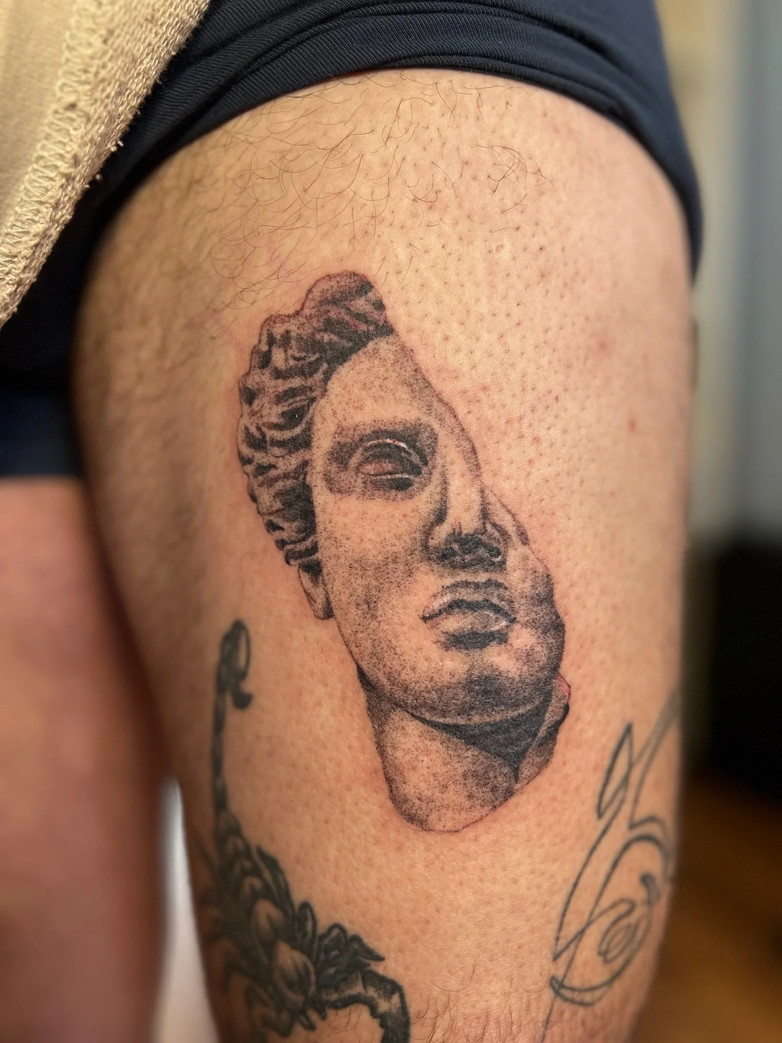 Black & Grey Realism tattoo