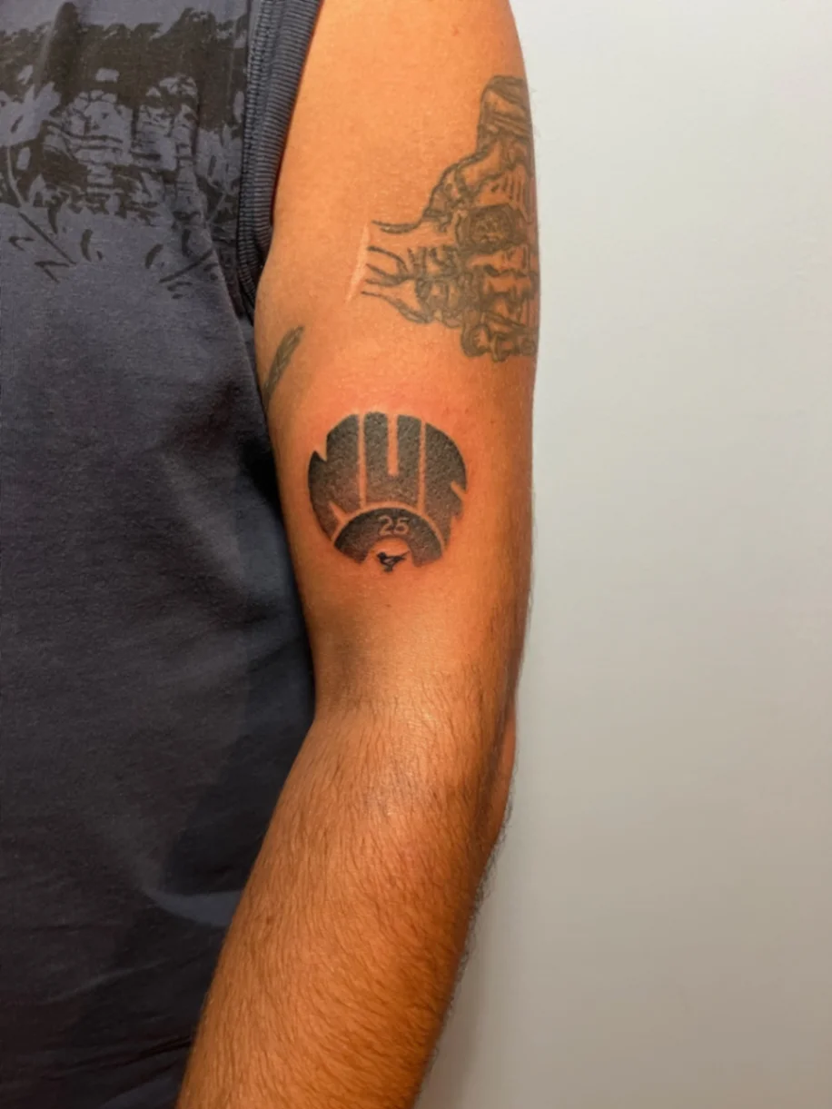Blackwork tattoo