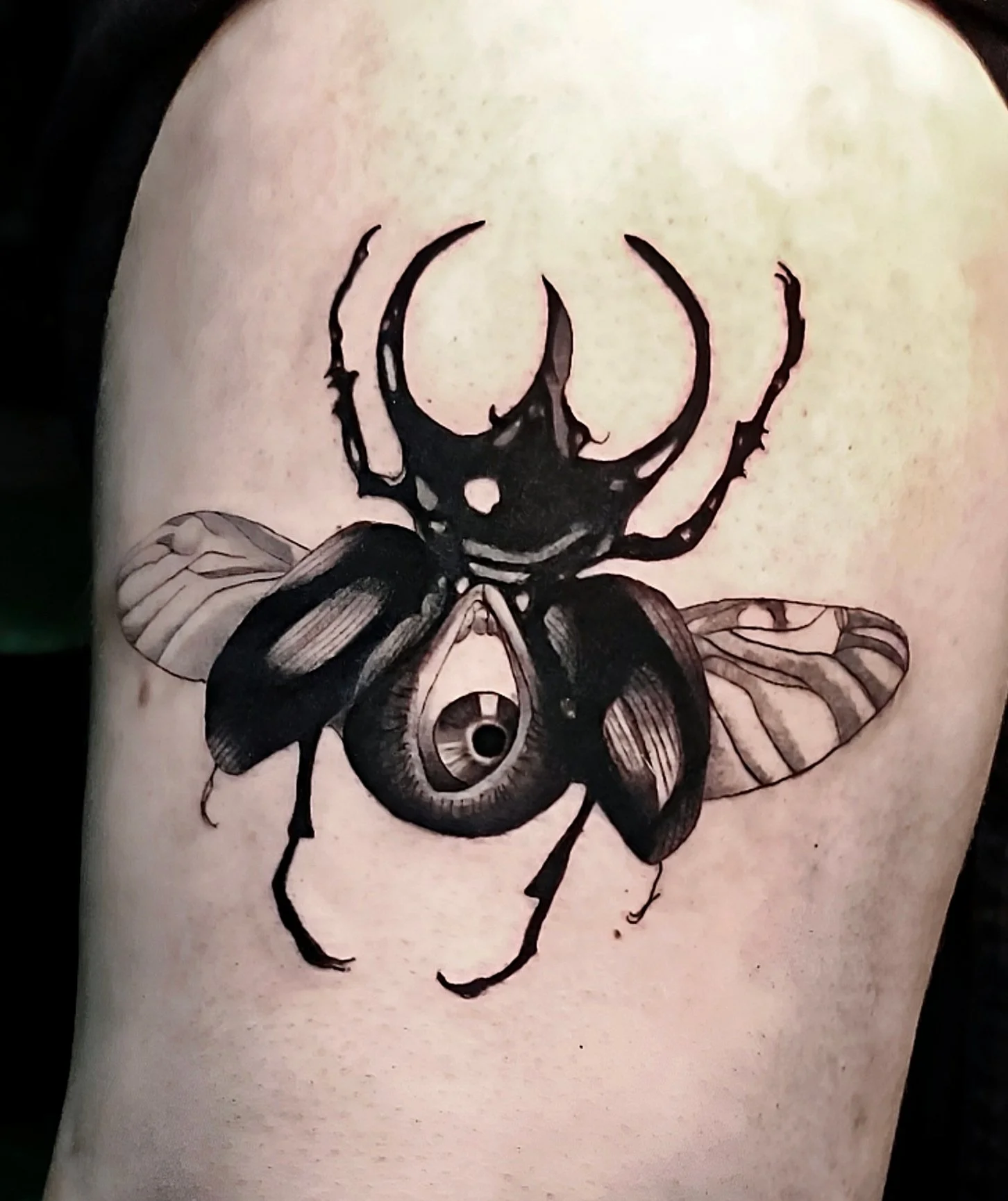 Black & Grey Realism tattoo