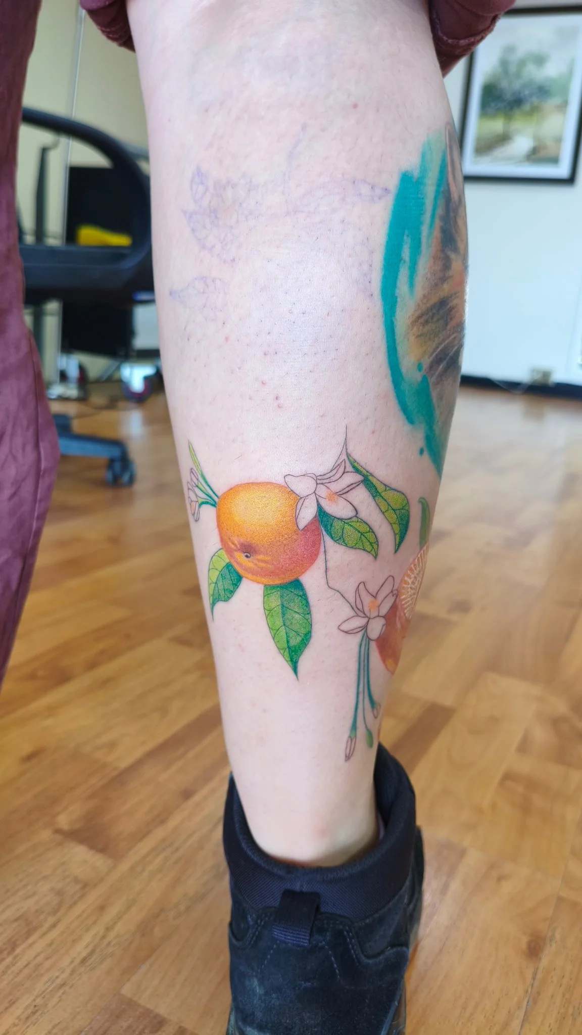 Botanical tattoo
