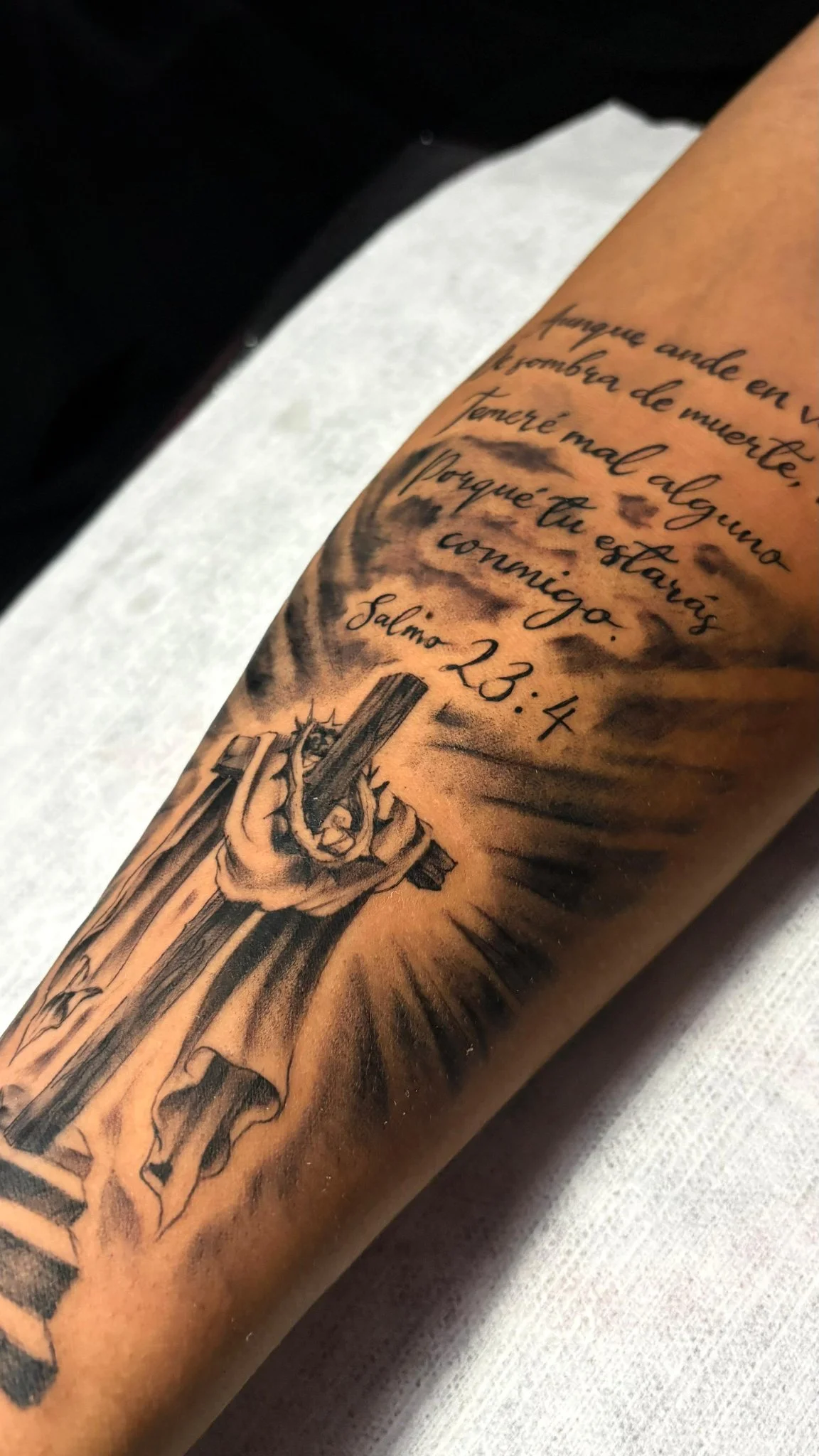 Black & Grey Realism tattoo