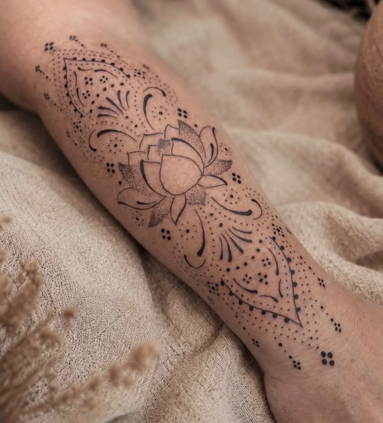 Dotwork tattoo