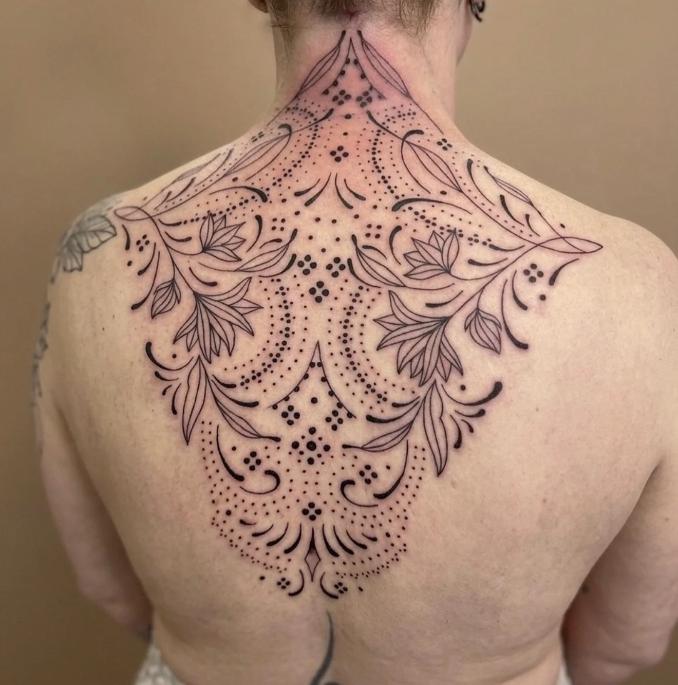 Ornamental tattoo