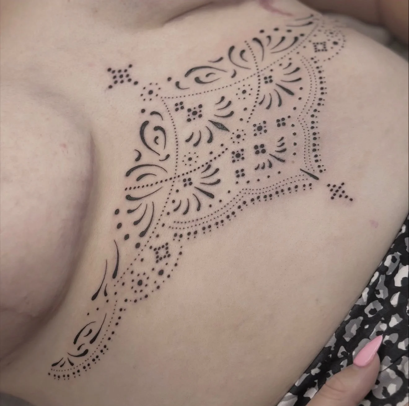 Ornamental tattoo