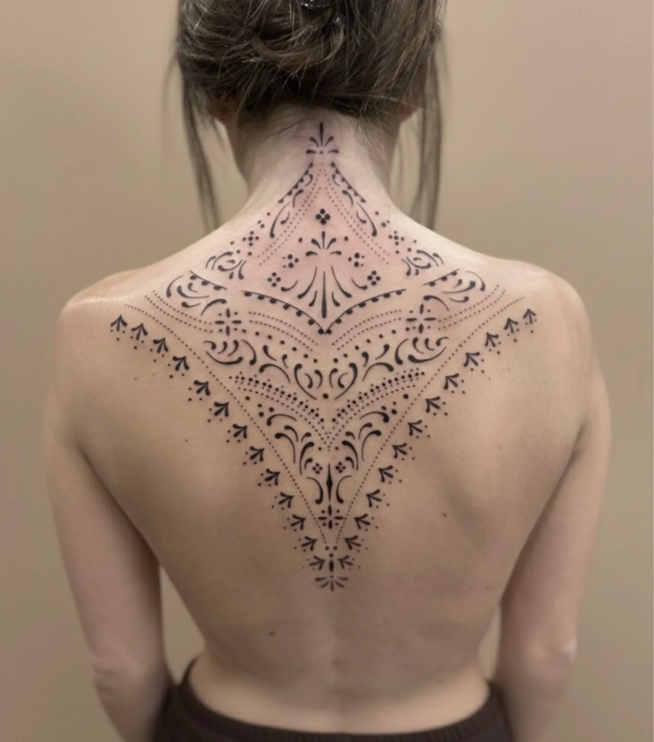Ornamental tattoo