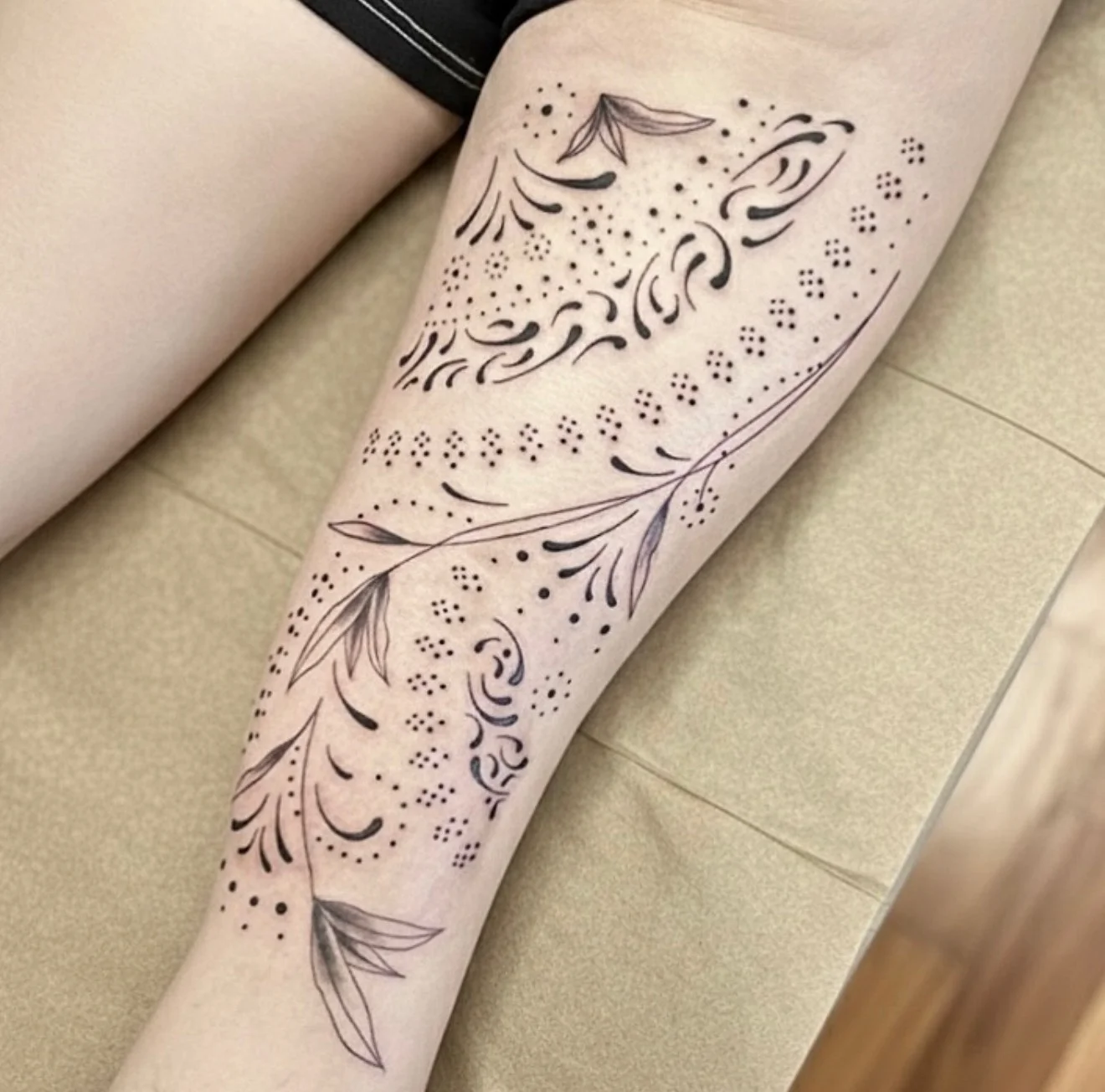 Ornamental tattoo