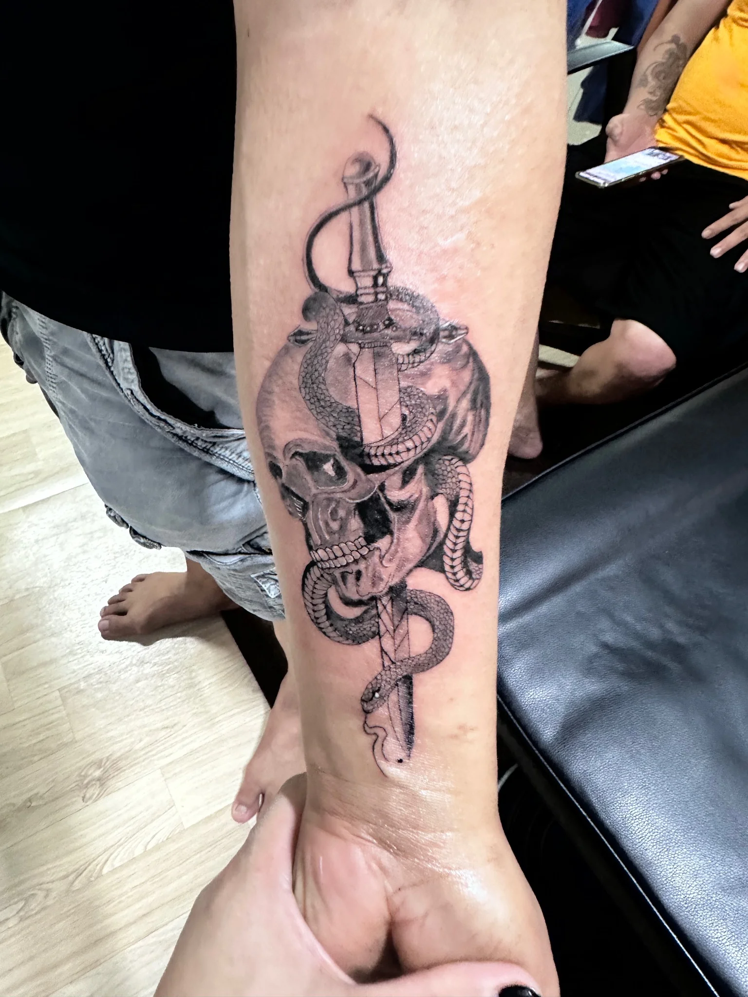 Black & Grey tattoo