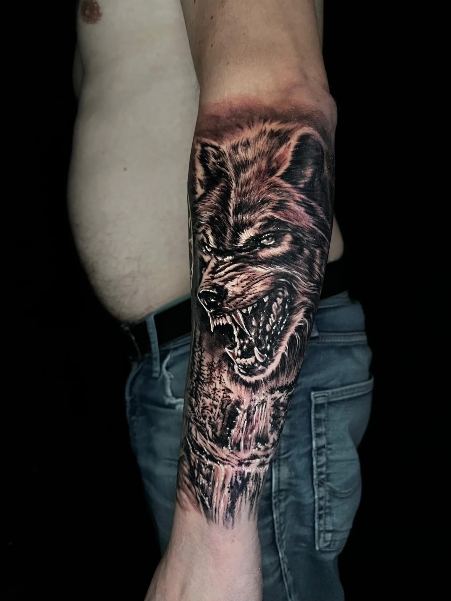 Black & Grey Realism tattoo by Gwen Whenyouscream