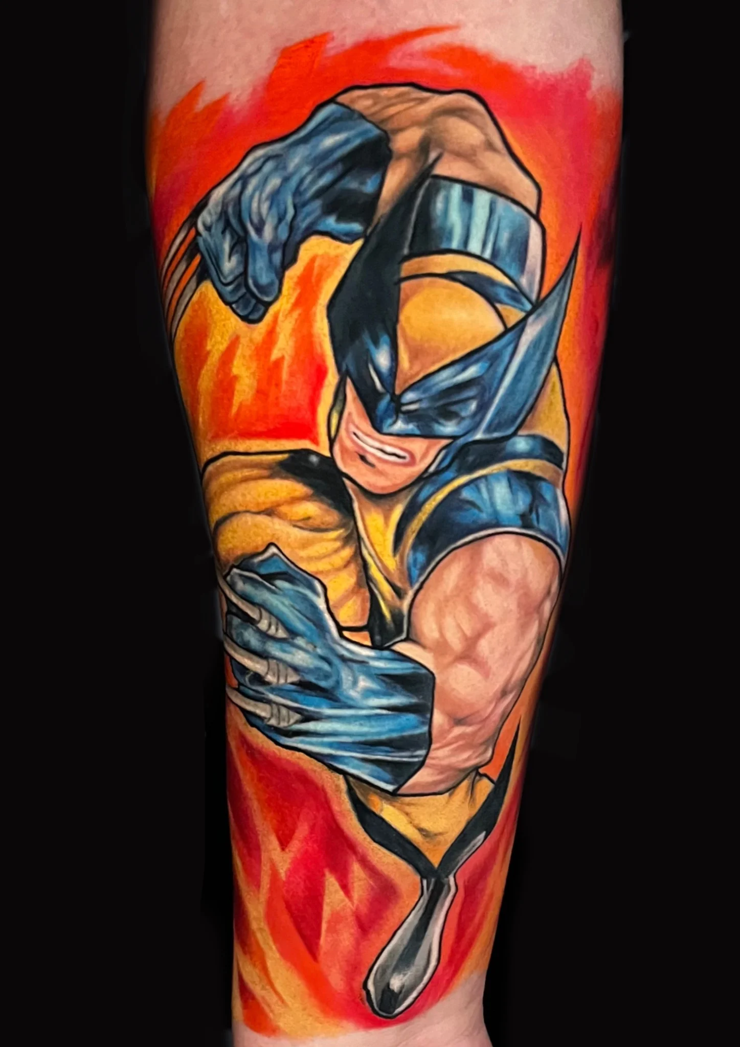 New School tattoo by Gwen Whenyouscream