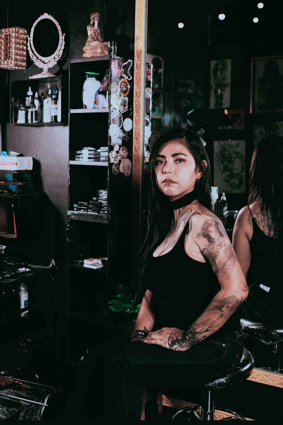 Black & Grey tattoo by Pang Tattoo Artist