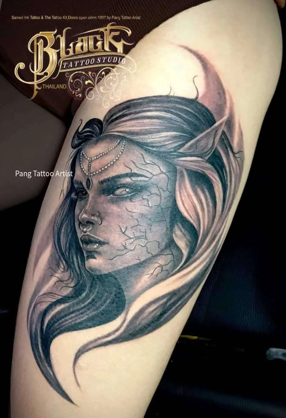 Black & Grey Realism tattoo