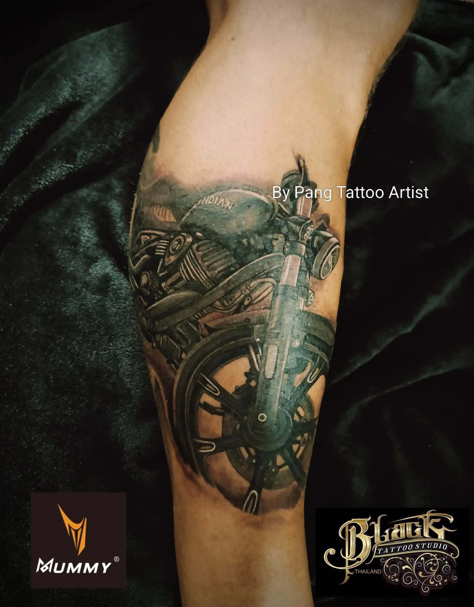 Black & Grey Realism tattoo