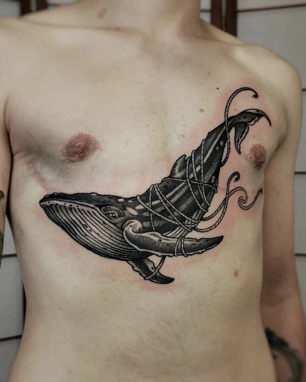 Blackwork tattoo