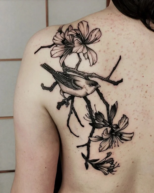 Illustrative tattoo