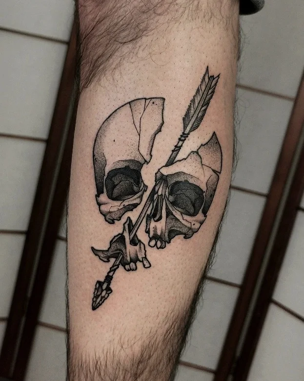 Blackwork tattoo