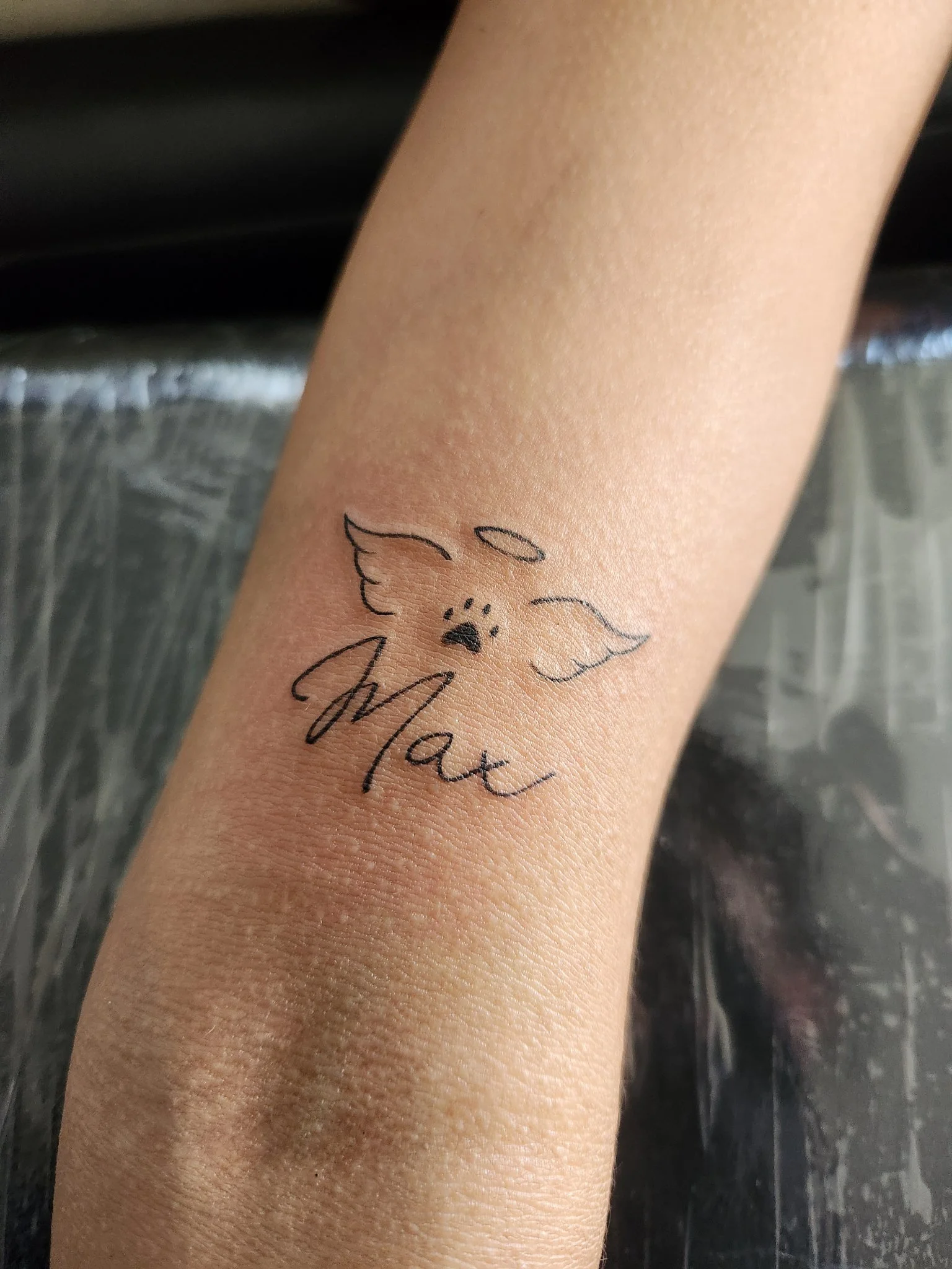 Fine Line tattoo